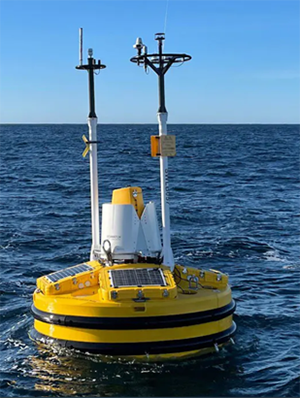 Buoy in water