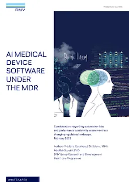 AI Medical Device Software under the MDR