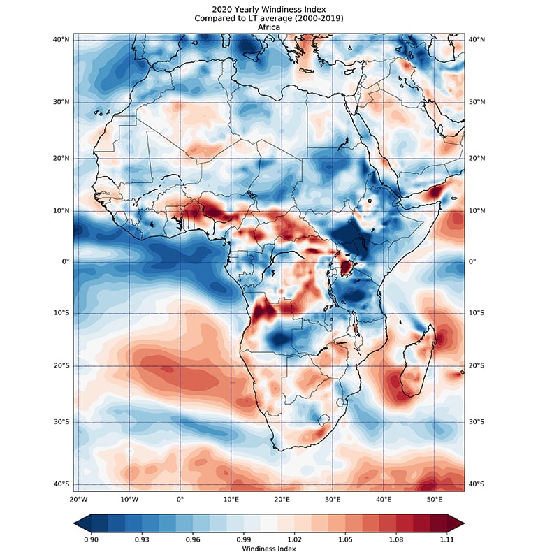 Windiness 2020 Africa