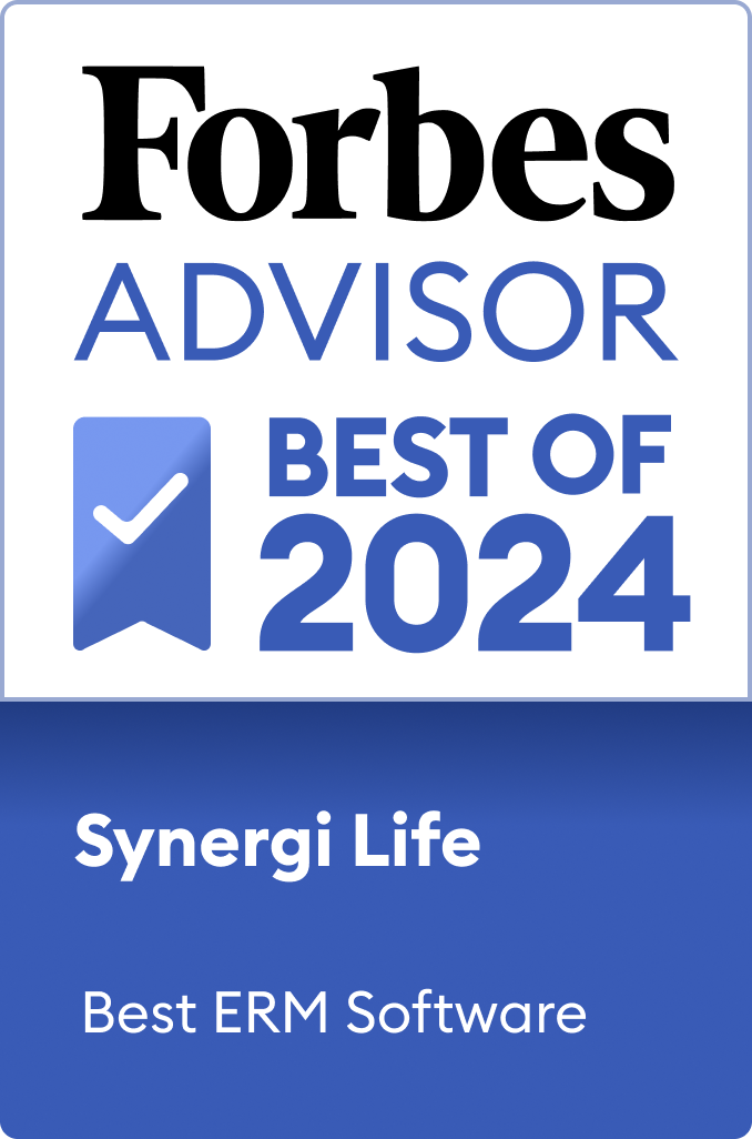 Forbes best ERM Software of 2024 badge