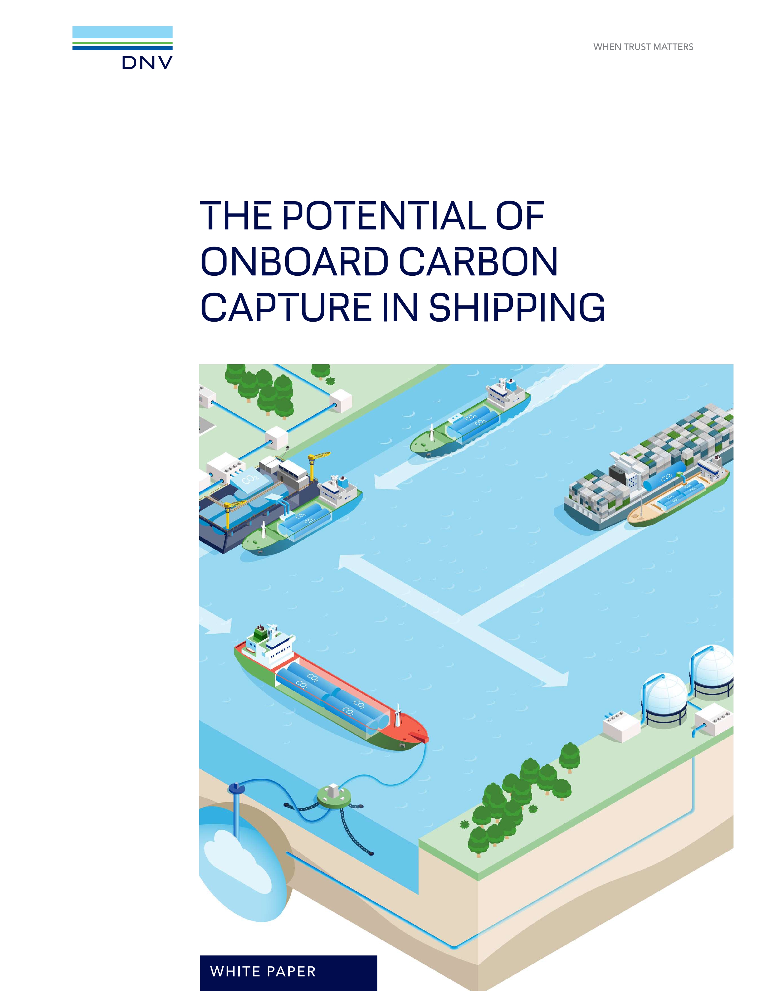 DNV White Paper: “The potential of onboard carbon capture in shipping”