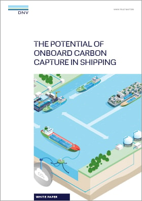 The potential of onboard carbon capture in shipping   