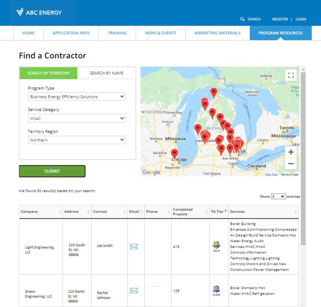 EVOLVE Midstream find contractor