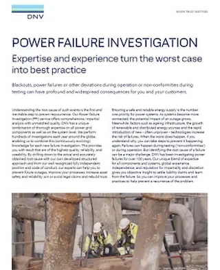 Power Failure Investigation