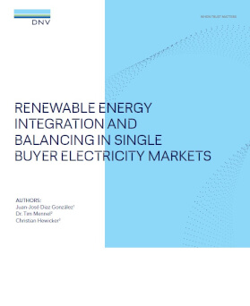 Renewable Energy Integration And Balancing In Single Buyer Electricity ...