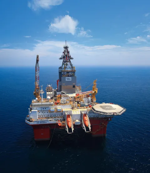 Equinox rig in North Sea