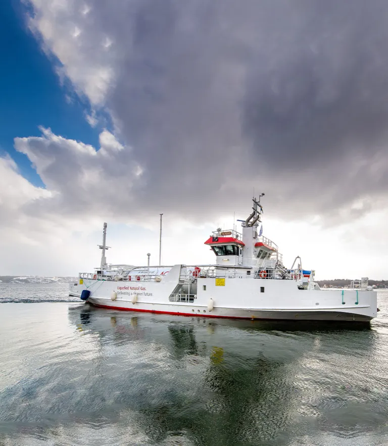 Gasum Seagas bunkering vessel