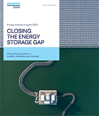 Energy Industry Insights 2023 - Closing the energy storage gap