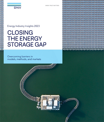 Energy Industry Insights 2023: Closing the energy storage gap