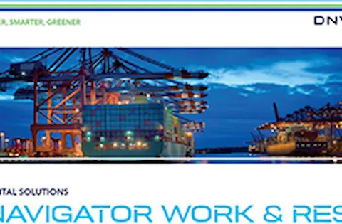 Navigator Port module Work & Rest flier