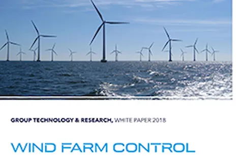 Wind farm control whitepaper