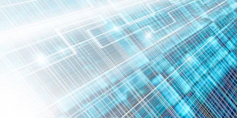 Safety 4.0 Abstract pattern