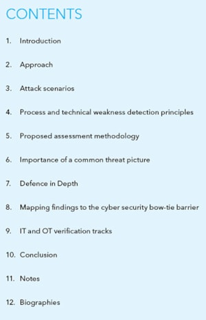 Security by design - table of contents